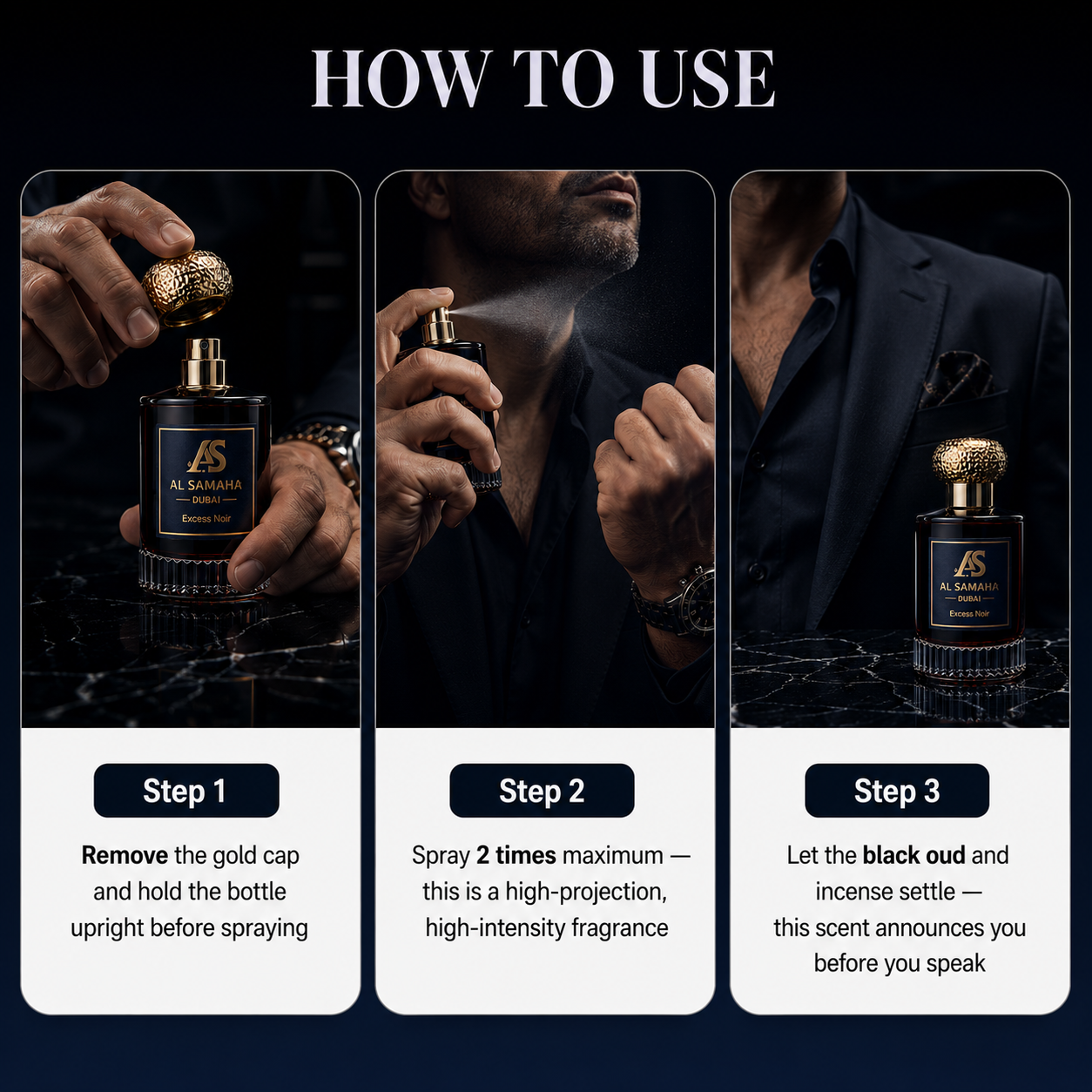 Excess Noir Perfume (50ml)